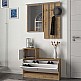 Έπιπλο εισόδου Galina Megapap χρώμα sapphire oak - λευκό 91,8x27x70εκ. Έπιπλο εισόδου Galina Megapap χρώμα sapphire oak - λευκό 91,8x27x70εκ.
