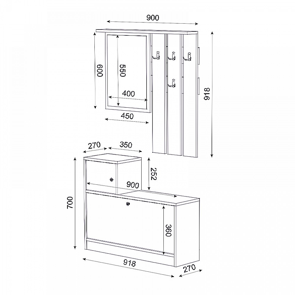 Έπιπλο εισόδου Galina Megapap χρώμα sapphire oak - λευκό 91,8x27x70εκ. Έπιπλο εισόδου Galina Megapap χρώμα sapphire oak - λευκό 91,8x27x70εκ.