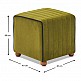 Σκαμπώ Mona Megapap βελούδινο χρώμα πράσινο 40x40x40εκ. Σκαμπώ Mona Megapap βελούδινο χρώμα πράσινο 40x40x40εκ.