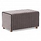 Σκαμπώ Mabel Megapap βελούδινο χρώμα γκρι 80x40x40εκ. Σκαμπώ Mabel Megapap βελούδινο χρώμα γκρι 80x40x40εκ.