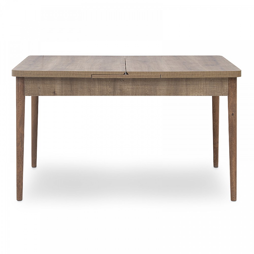 Τραπέζι Bruno Megapap επεκτεινόμενο από MDF/ ξύλο χρώμα ανοιχτό καρυδί 130/168x80x77εκ. Τραπέζι Bruno Megapap επεκτεινόμενο από MDF/ ξύλο χρώμα ανοιχτό καρυδί 130/168x80x77εκ.