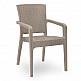 Πολυθρόνα πολυπροπυλενίου Clio Megapap recycled χρώμα cappuccino 57x55x86εκ. Πολυθρόνα πολυπροπυλενίου Clio Megapap recycled χρώμα cappuccino 57x55x86εκ.