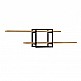 Ραφιέρα τοίχου Mone Megapap χρώμα sapphire oak - μαύρο 120x18x30εκ. - GP052-0213,1 Ραφιέρα τοίχου Mone Megapap χρώμα sapphire oak - μαύρο 120x18x30εκ. - GP052-0213,1