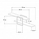 Ραφιέρα τοίχου Mone Megapap χρώμα sapphire oak - μαύρο 120x18x30εκ. - GP052-0213,1 Ραφιέρα τοίχου Mone Megapap χρώμα sapphire oak - μαύρο 120x18x30εκ. - GP052-0213,1