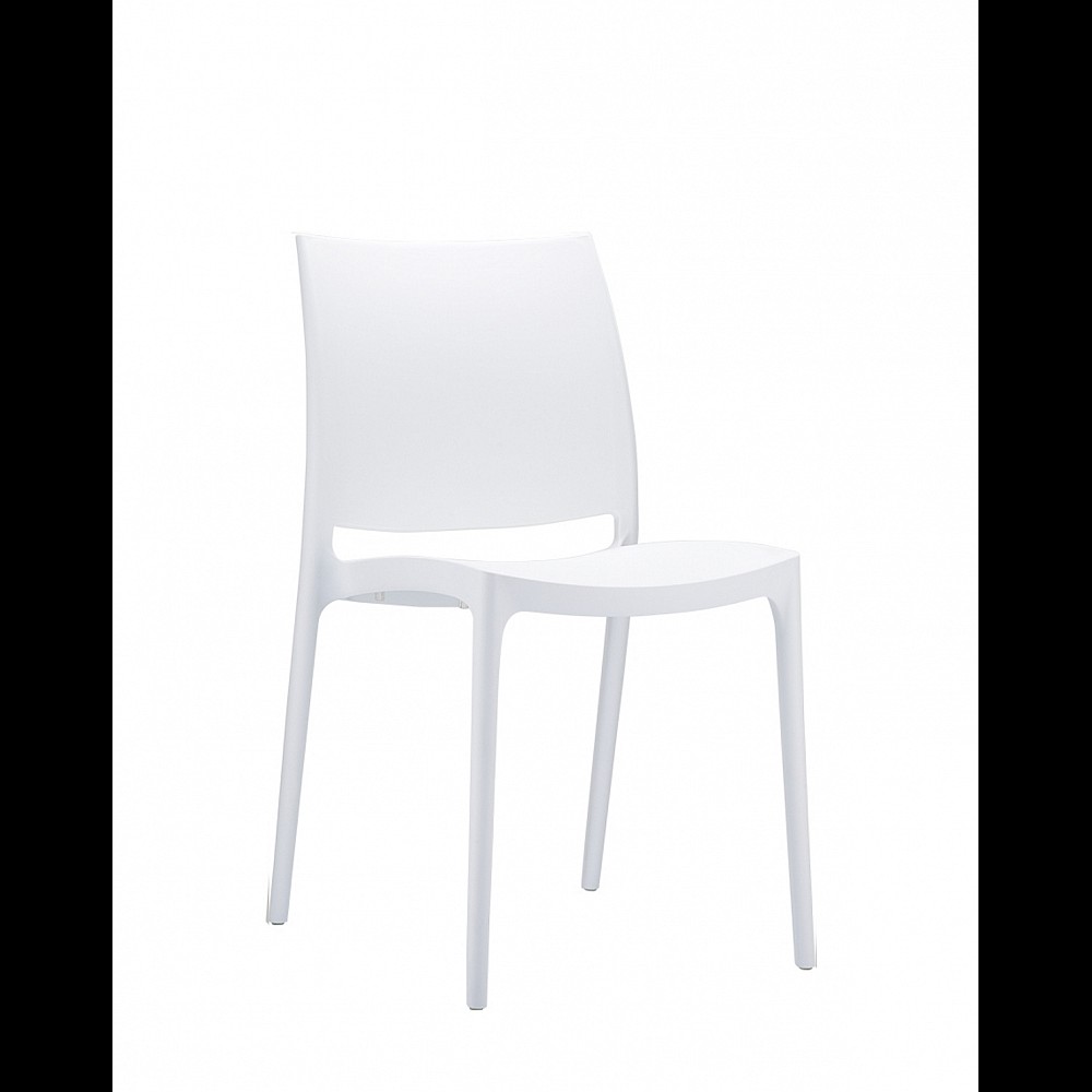 Maya Chair White - Πολυπροπυλένιο - 45x44x81 cm