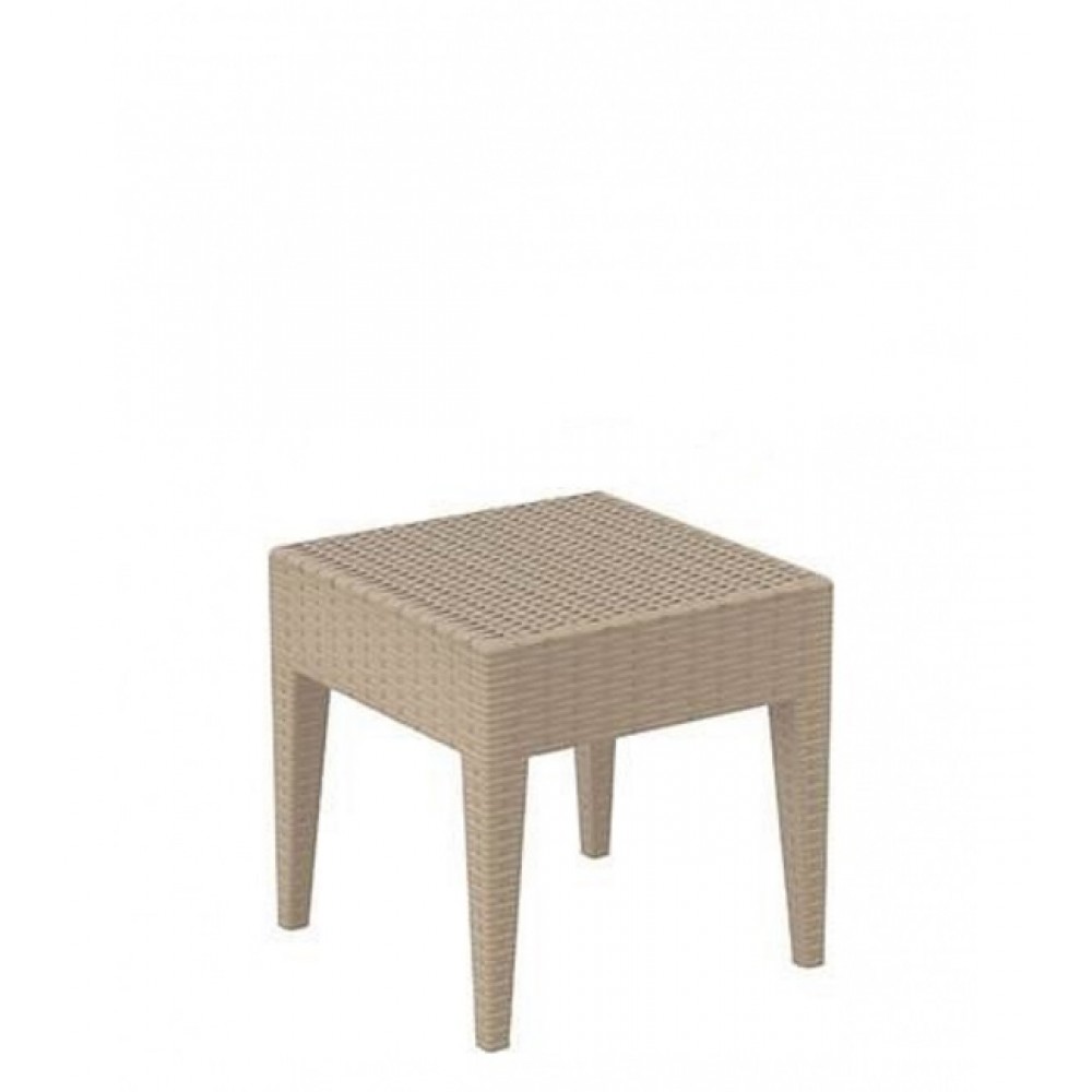 Ipanema Cappuccino Table - Πολυπροπυλένιο - 45x45x45 cm Ipanema Cappuccino Table - Πολυπροπυλένιο - 45x45x45 cm