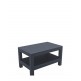 Monaco/ST Dark Grey 92x57cm Table - Πολυπροπυλένιο - 92x57x45 cm Monaco/ST Dark Grey 92x57cm Table - Πολυπροπυλένιο - 92x57x45 cm