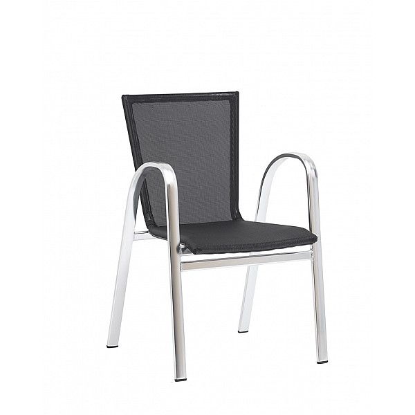 Bueno Armchair - Αλουμίνιο - 57.5x55x84 cm