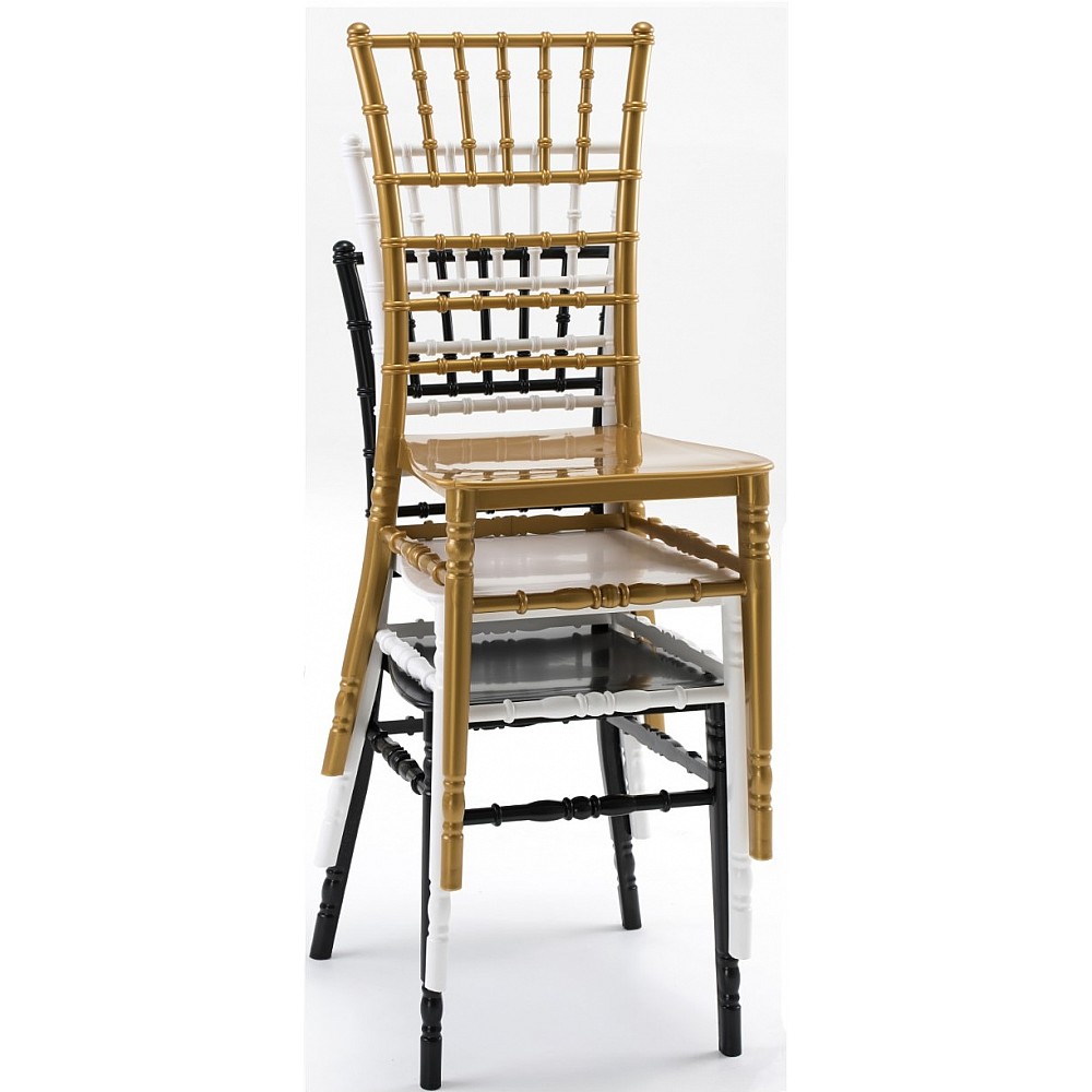 Καρέκλα Tiffany Λευκή - Πολυπροπυλένιο - 43x40x92 cm