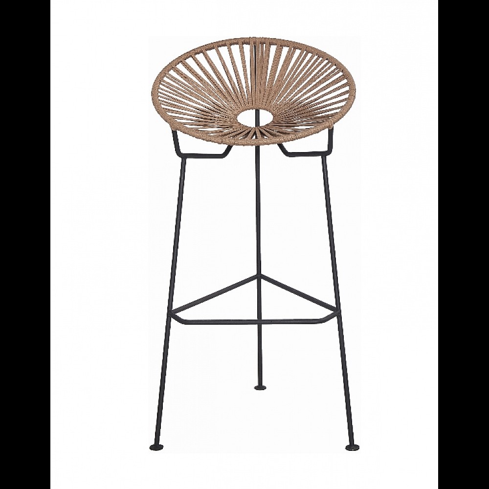 Acapulco/S-OUTDOOR Barstool - Μέταλλο - 51x51x97 cm