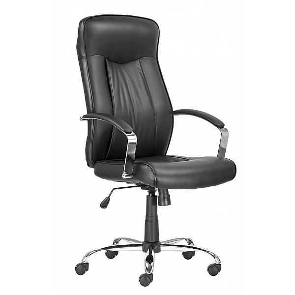 Montgomery Executive Armchair Black - Μέταλλο