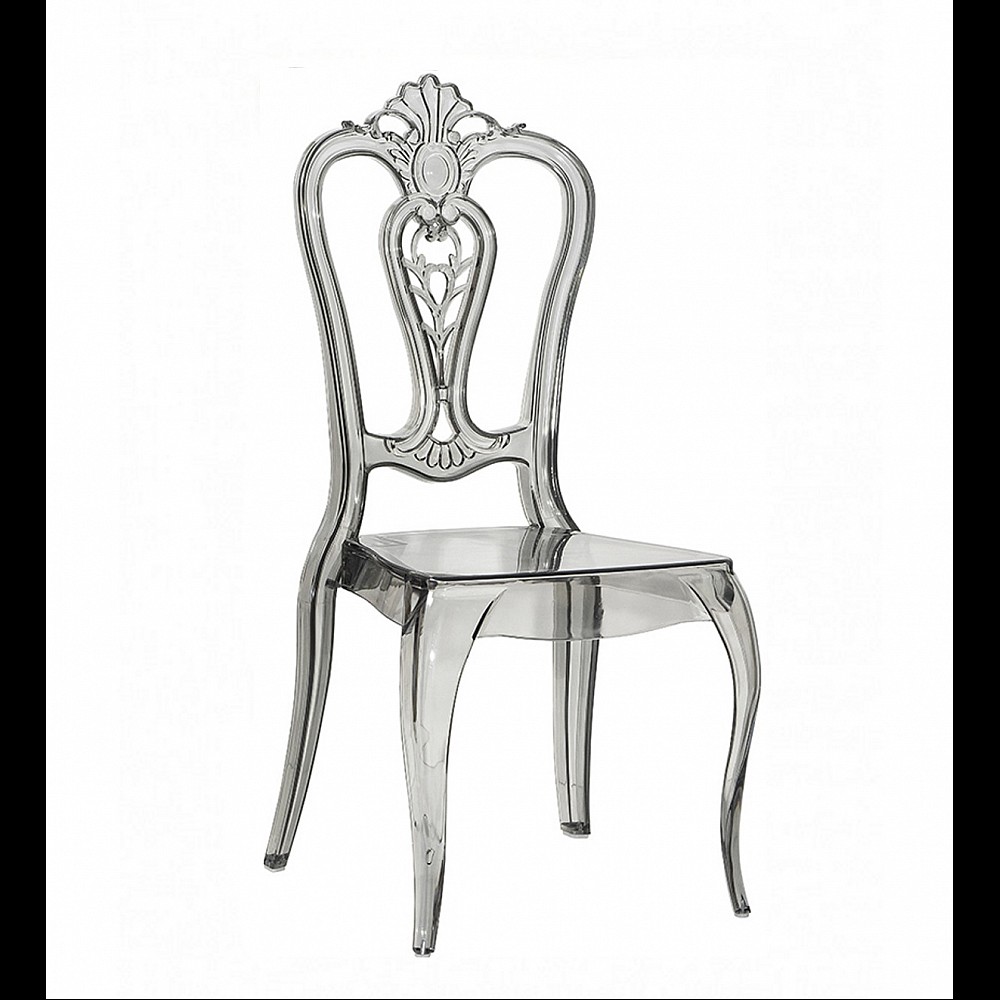 Venice Chair Smoke - Πολυκαρμπονικό - 50x48x101 cm