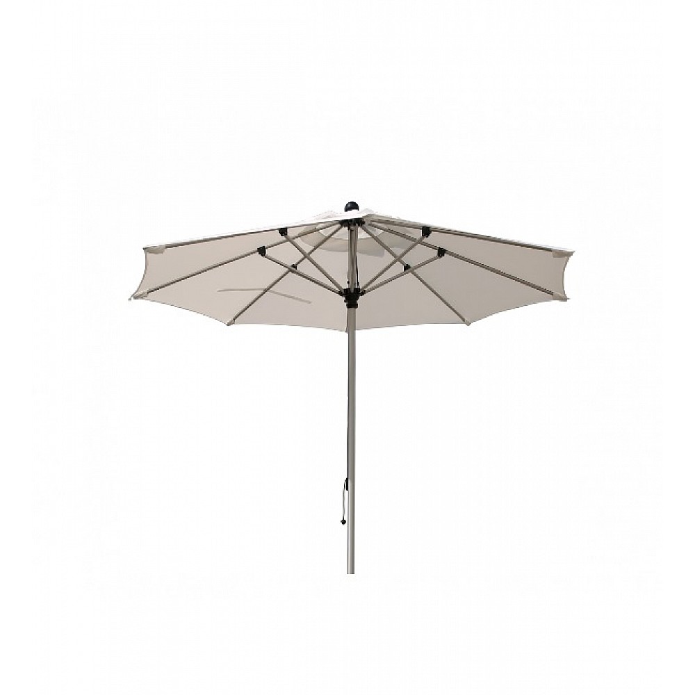 Milano Umbrella Φ2,5m White - Αλουμίνιο