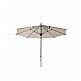 Milano Umbrella Φ2,5m White - Αλουμίνιο