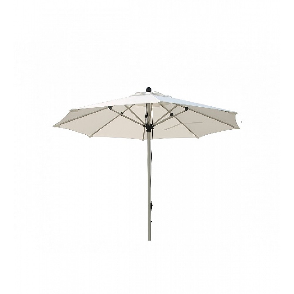 Milano Umbrella Φ2,5m White - Αλουμίνιο