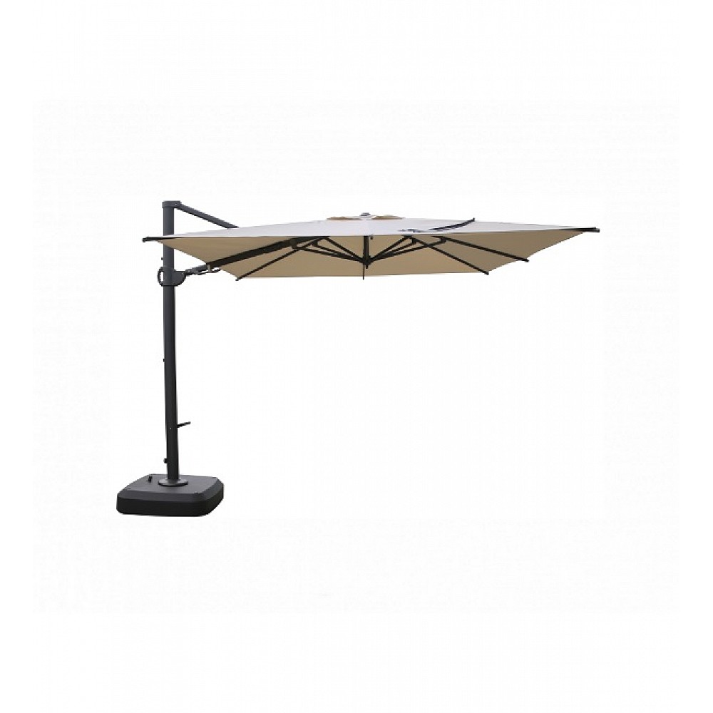 Roma/C Umbrella  3X3m + Base BP-85R - Αλουμίνιο