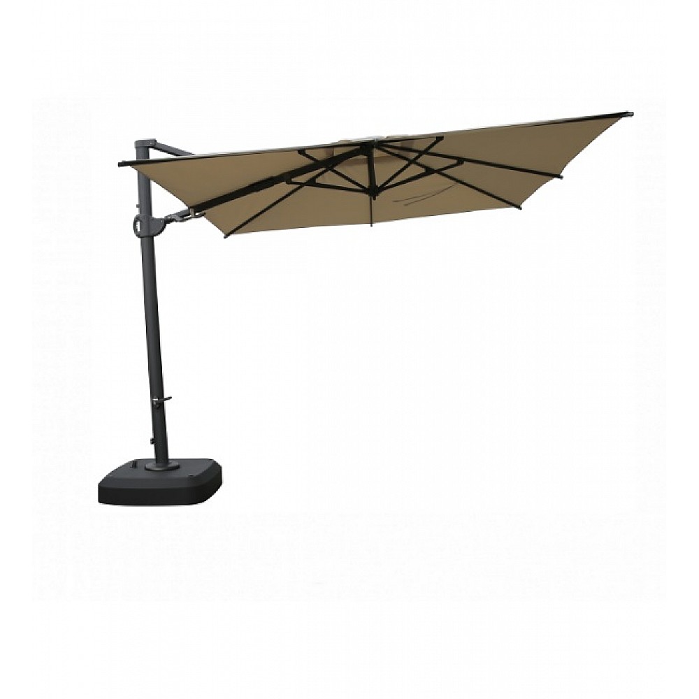 Roma/C Umbrella  3X3m + Base BP-85R - Αλουμίνιο