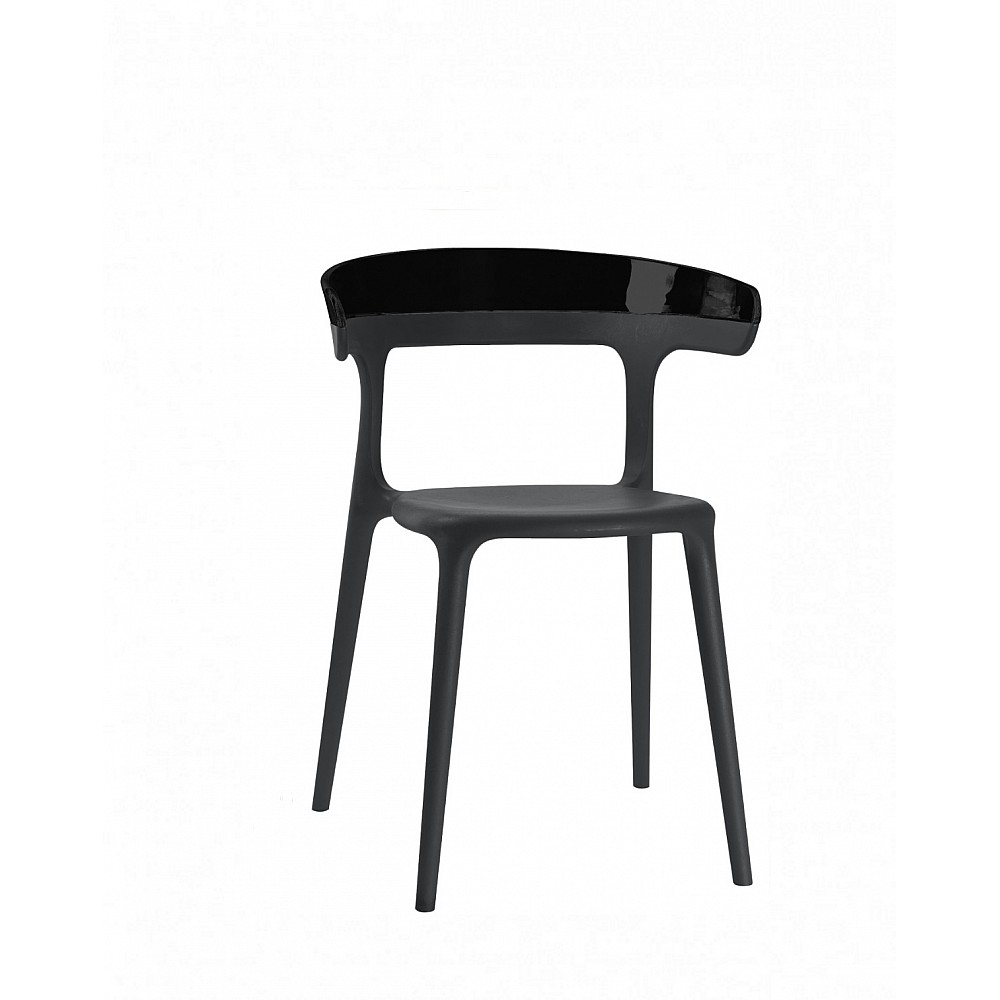 Luna Chair - Πολυπροπυλένιο - 51x55x77 cm Luna Chair - Πολυπροπυλένιο - 51x55x77 cm