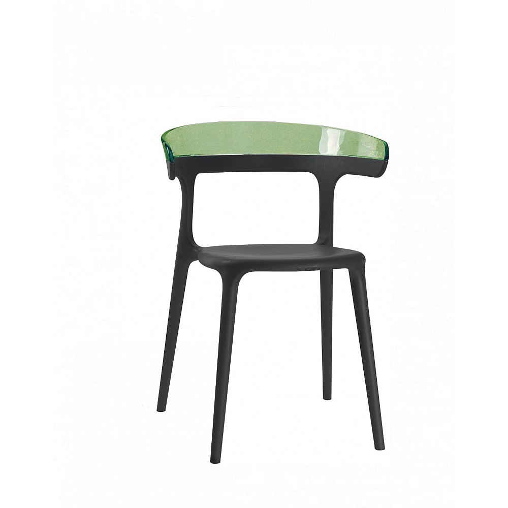 Luna Chair - Πολυπροπυλένιο - 51x55x77 cm Luna Chair - Πολυπροπυλένιο - 51x55x77 cm