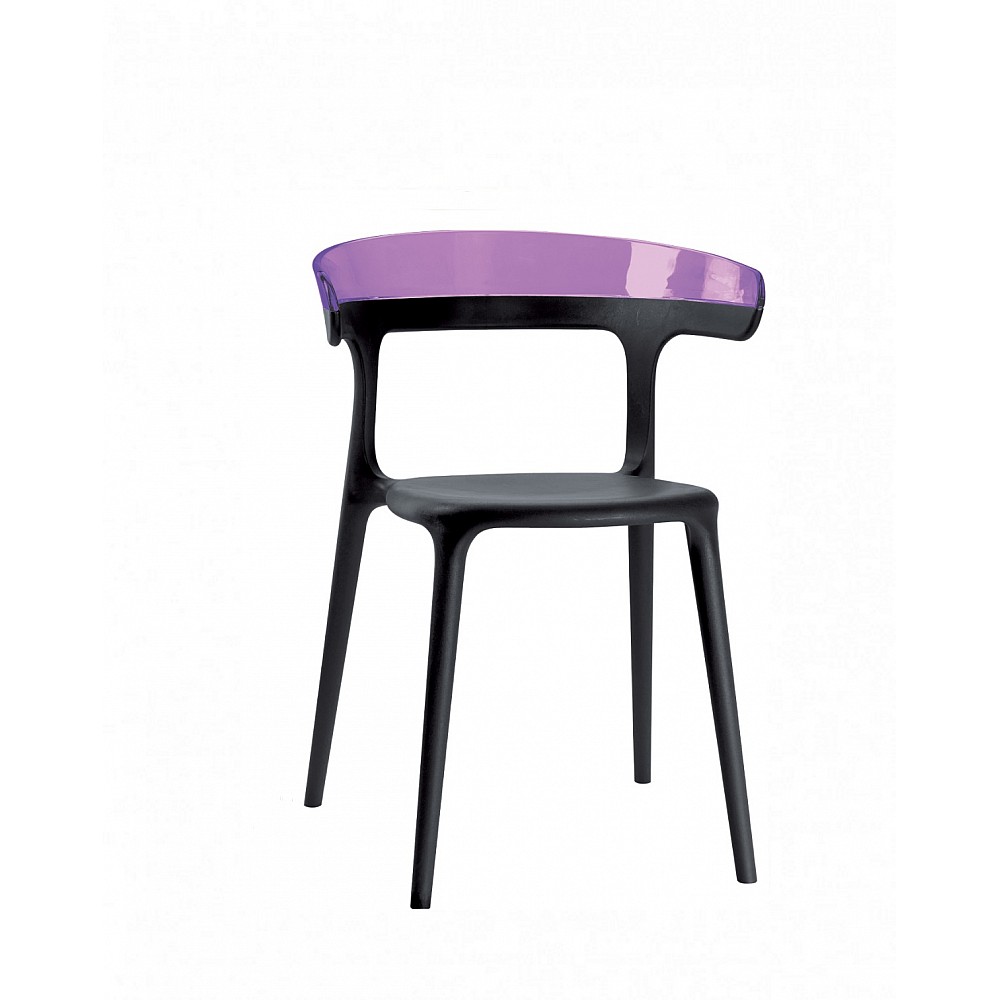 Luna Chair - Πολυπροπυλένιο - 51x55x77 cm Luna Chair - Πολυπροπυλένιο - 51x55x77 cm