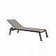 Martinique Sun-Lounger/Alu - Αλουμίνιο - 198x62x35 cm