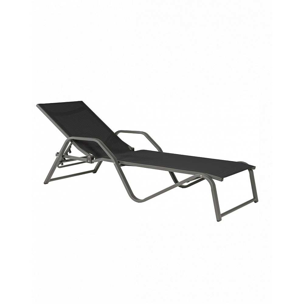 Valencia Sun-Lounger/Alu - Αλουμίνιο - 198x70x50 cm