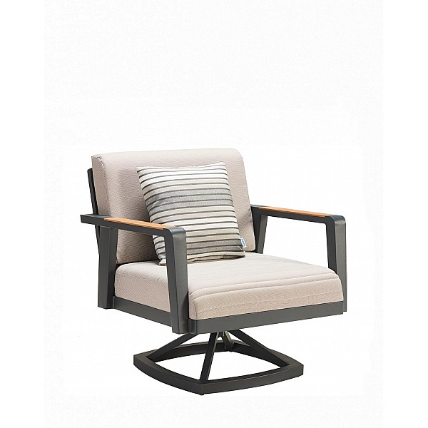 Emoti/L1 Armchair - Αλουμίνιο - 76x77.5x76 cm