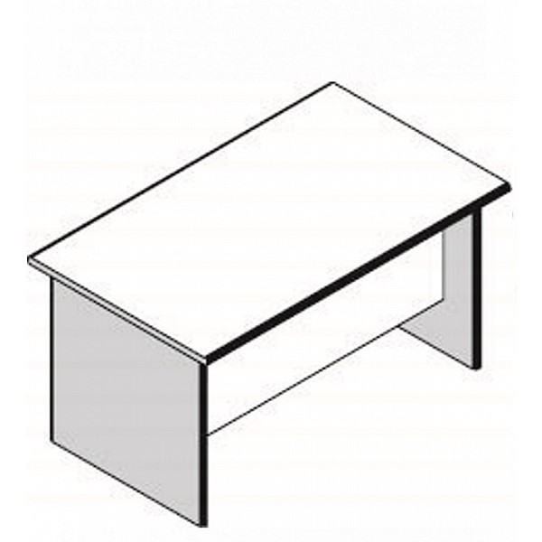 Mio-Desk 120x80xh.75cm - Ξύλο - 120x80x75 cm