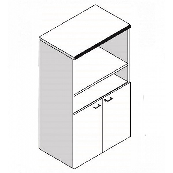 Mio-Cabinet/DO - Ξύλο - 45x80x138 cm