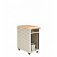 Airport/Bar Trolley Beige/Taupe - Αλουμίνιο - 76.5x40x88 cm