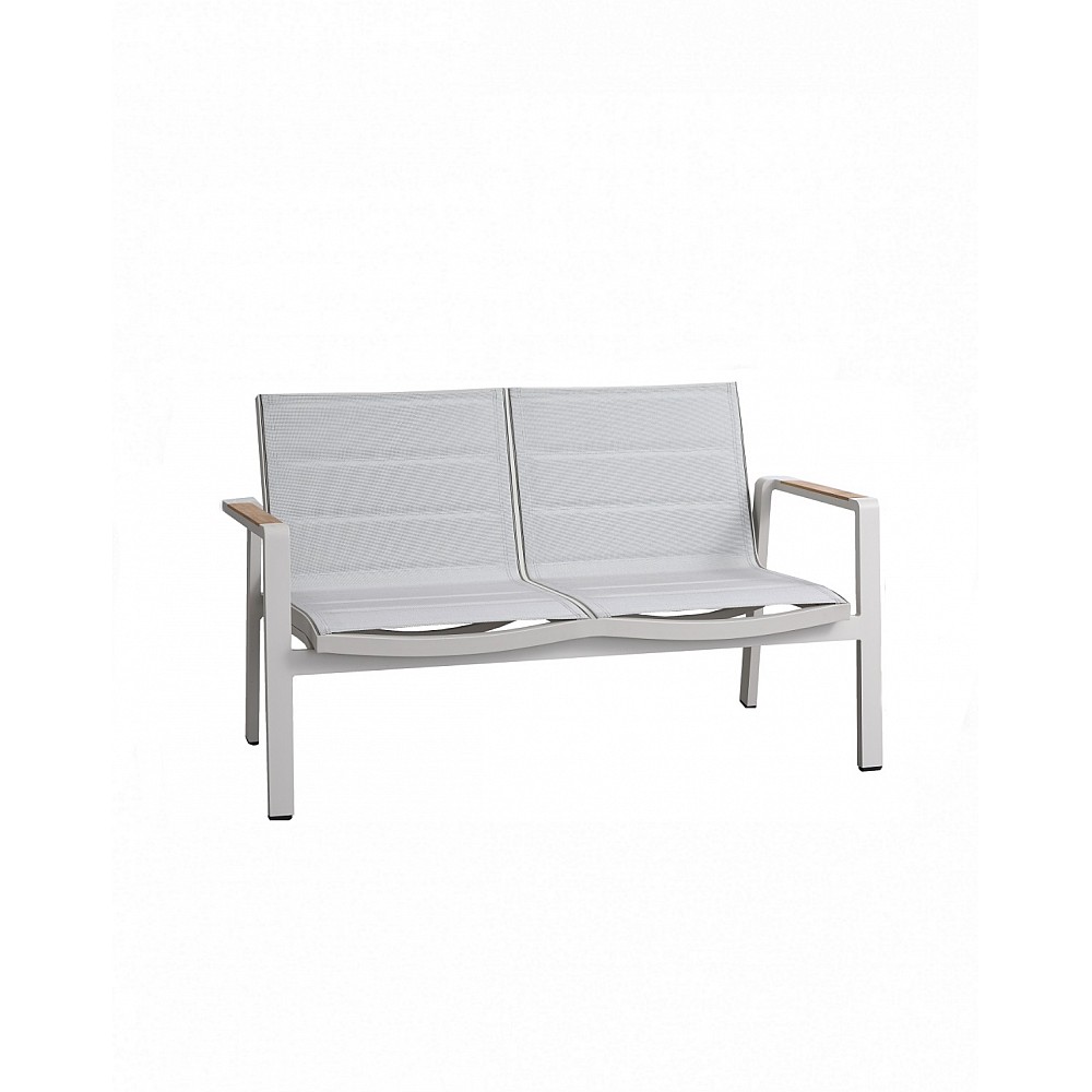 Nofi 2.0-2 Lounge Set white-grey - Αλουμίνιο