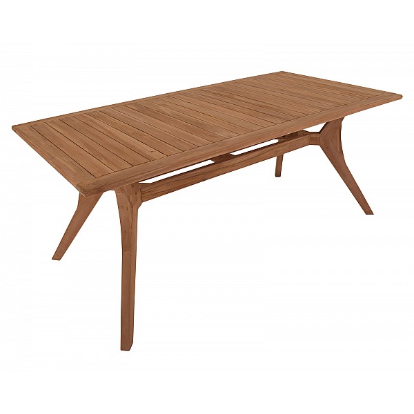 Jasmine/T 180x90xh.75cm Table Teak - Ξύλο - 90x180x75 cm