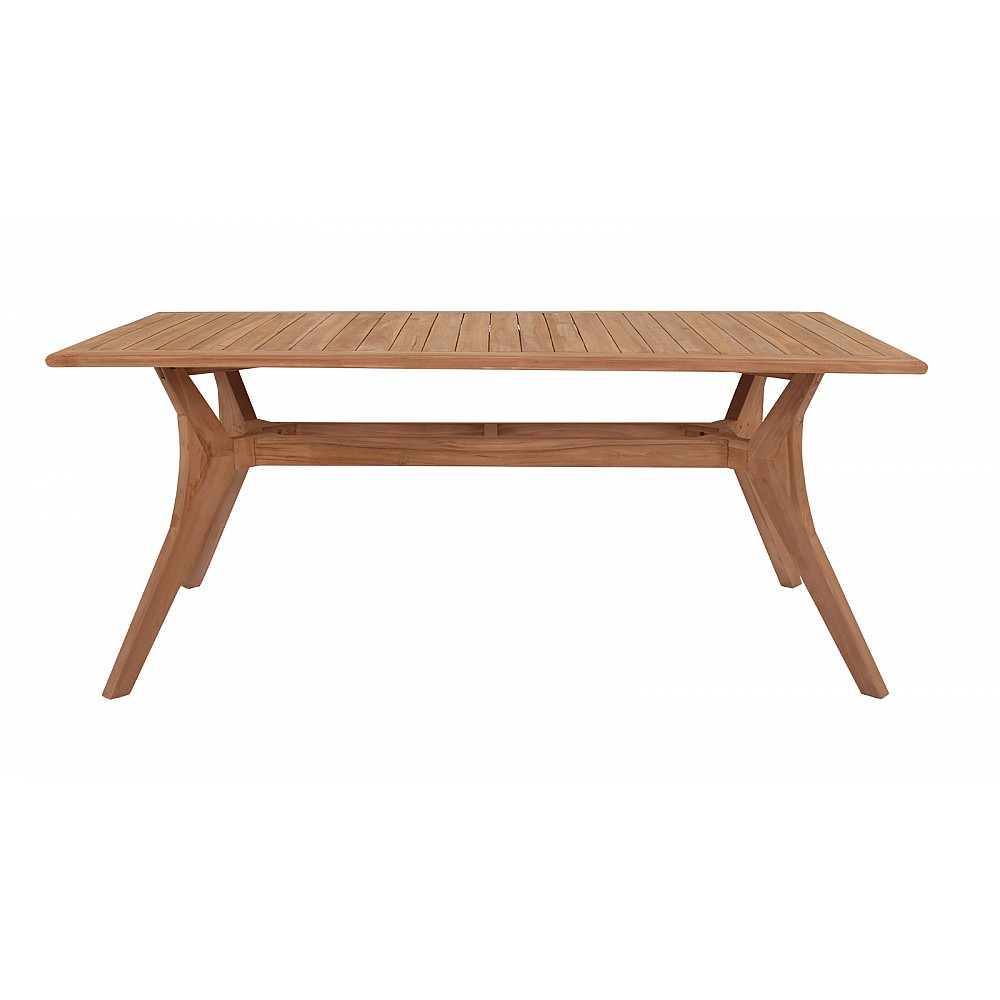 Jasmine/T 180x90xh.75cm Table Teak - Ξύλο - 90x180x75 cm