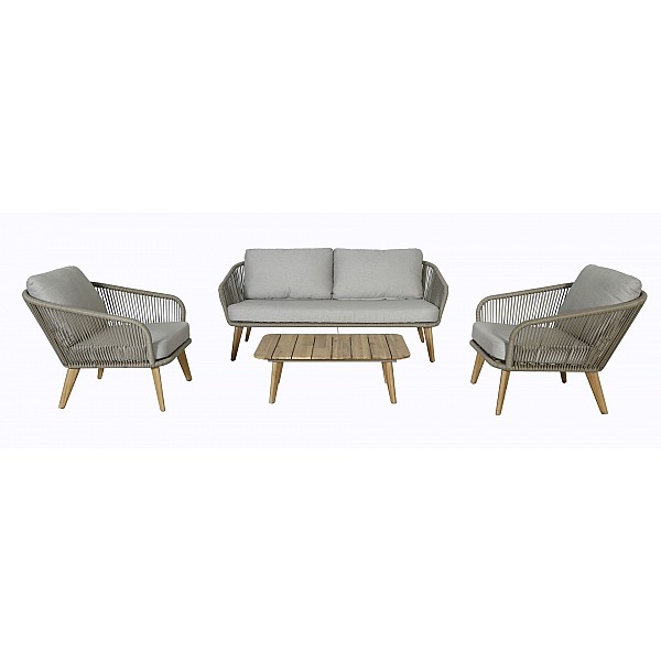 Finch-2 Lounge Set - Ξύλο