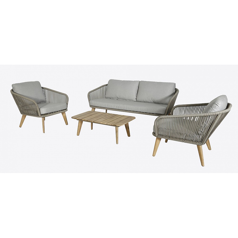 Finch-2 Lounge Set - Ξύλο