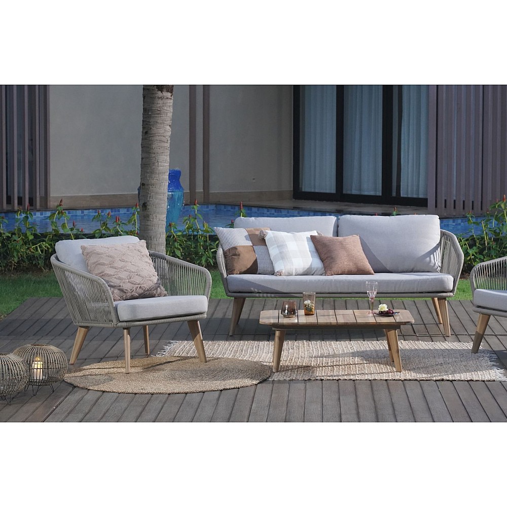 Finch-2 Lounge Set - Ξύλο