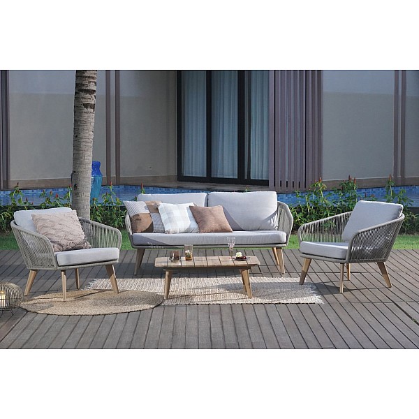 Finch-2 Lounge Set - Ξύλο