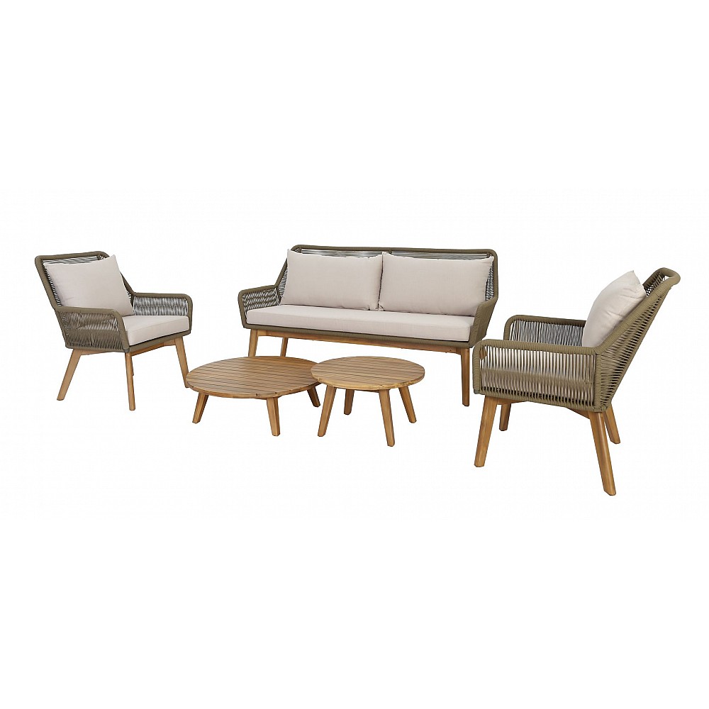 Padua-2 Lounge Set - Ξύλο