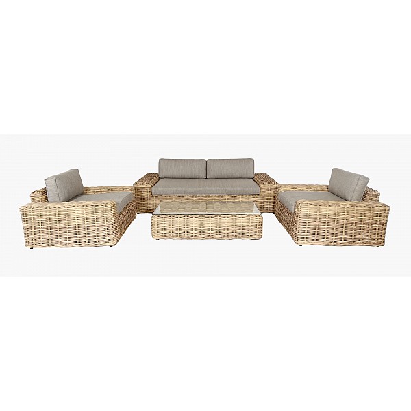 Yate-3 Lounge Set - Αλουμίνιο