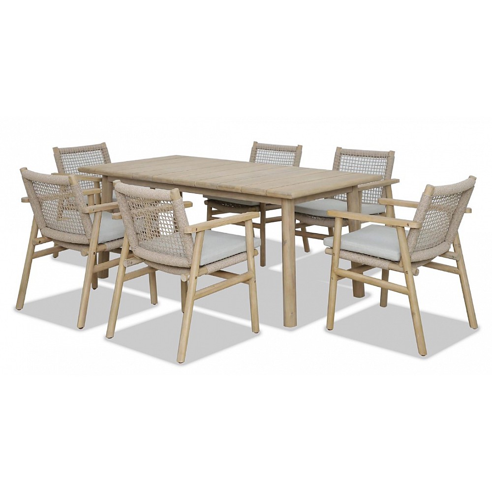 Sophie/D7 Dining Set - Ξύλο