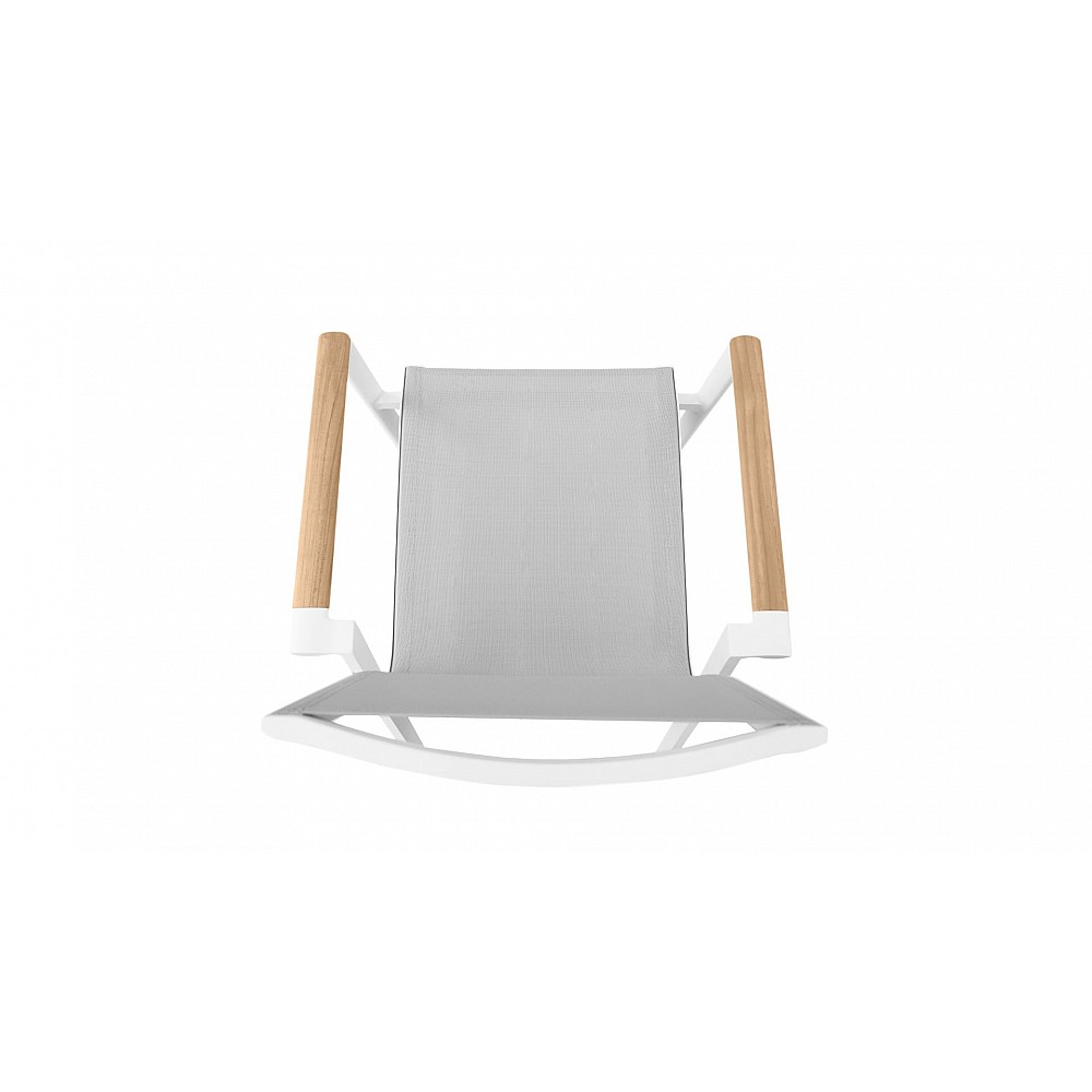 Aspen Armchair Alu White - Αλουμίνιο - 67x57.5x88 cm
