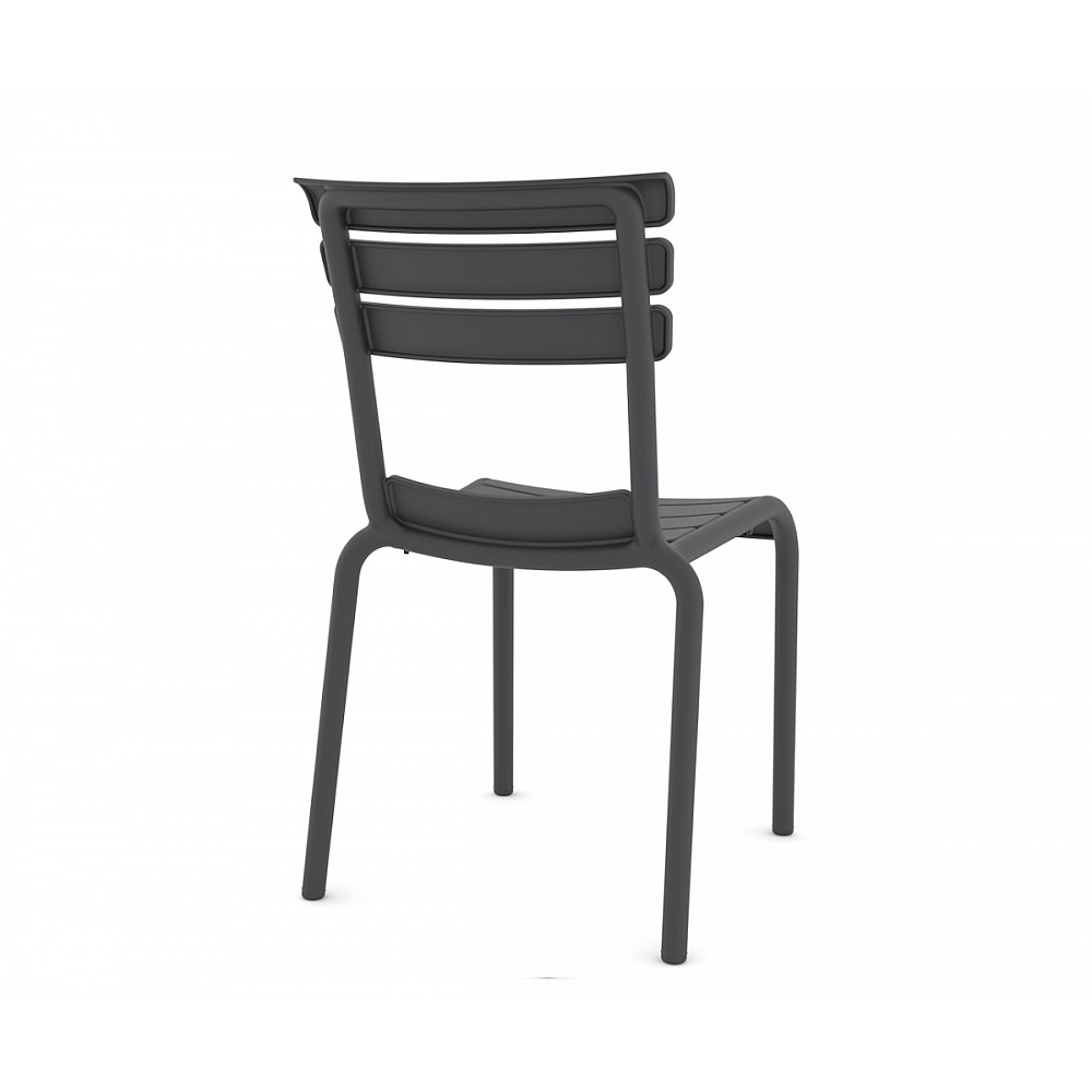 Hera/PL Resin Chair Anthracite - Πολυπροπυλένιο - 58x48x84 cm