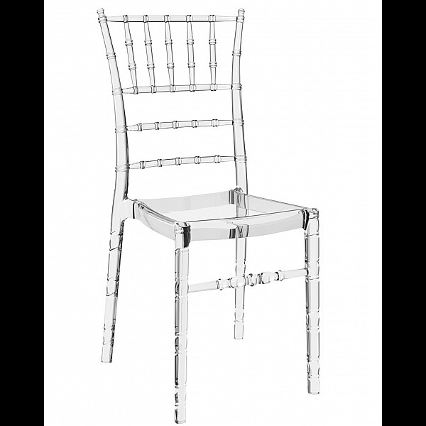 Chiavari/ST Chair Clear - Πολυκαρμπονικό - 51x45x91 cm