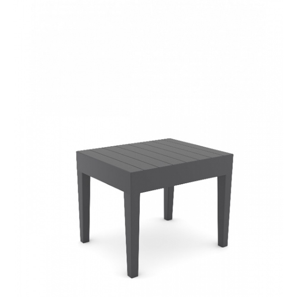 Alaska/T-45x55x44cm Table PP Anthracite - Πολυπροπυλένιο - 55x45x44 cm