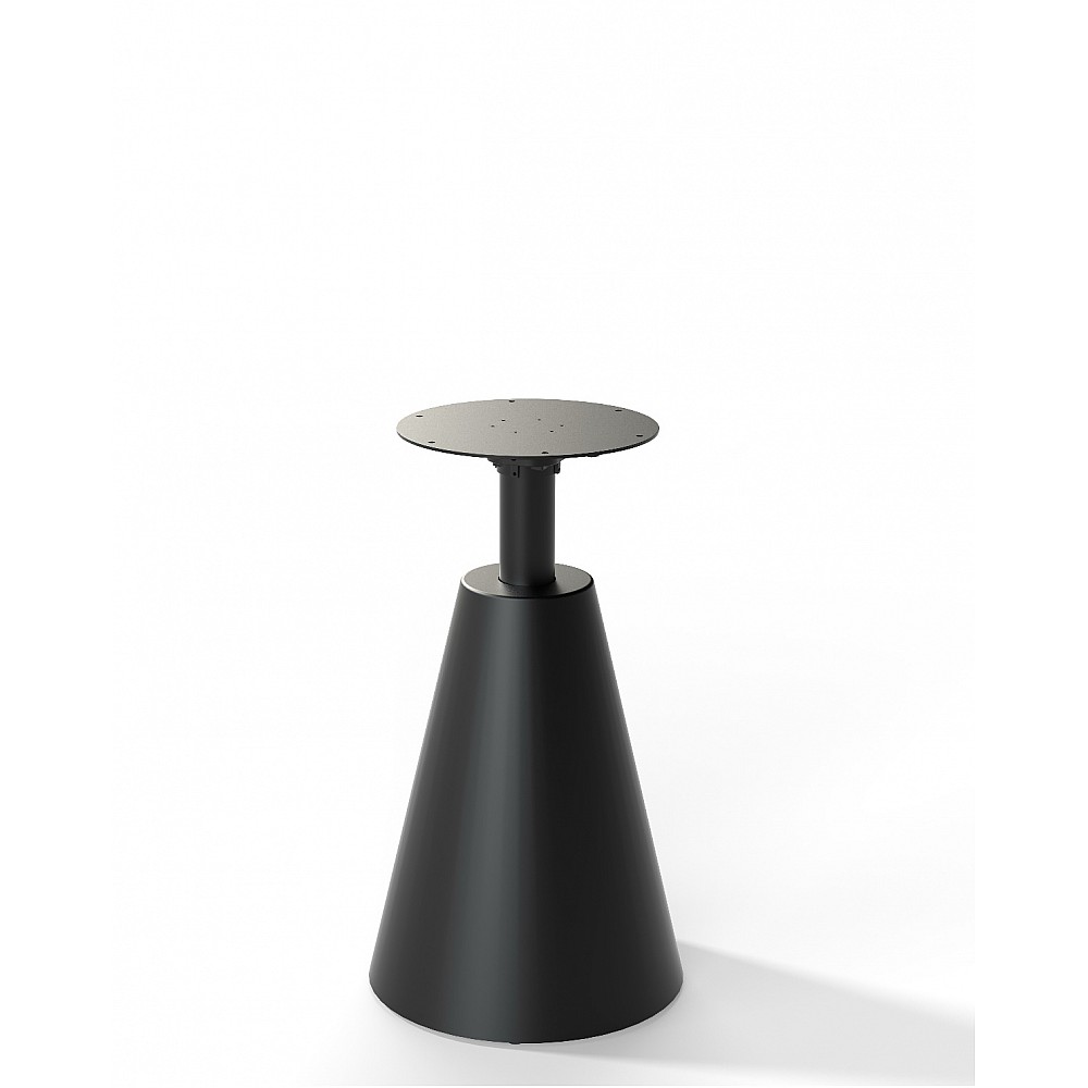 Gordon, Table-Base Black - Αλουμίνιο - 45x45x72 cm