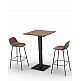 Lift/B, Table-Base Black FT - Μαντέμι - 45x45x72 cm