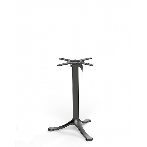 Miffy/R Folding, Table-Base Black FT - Μαντέμι - 60x60x72 cm