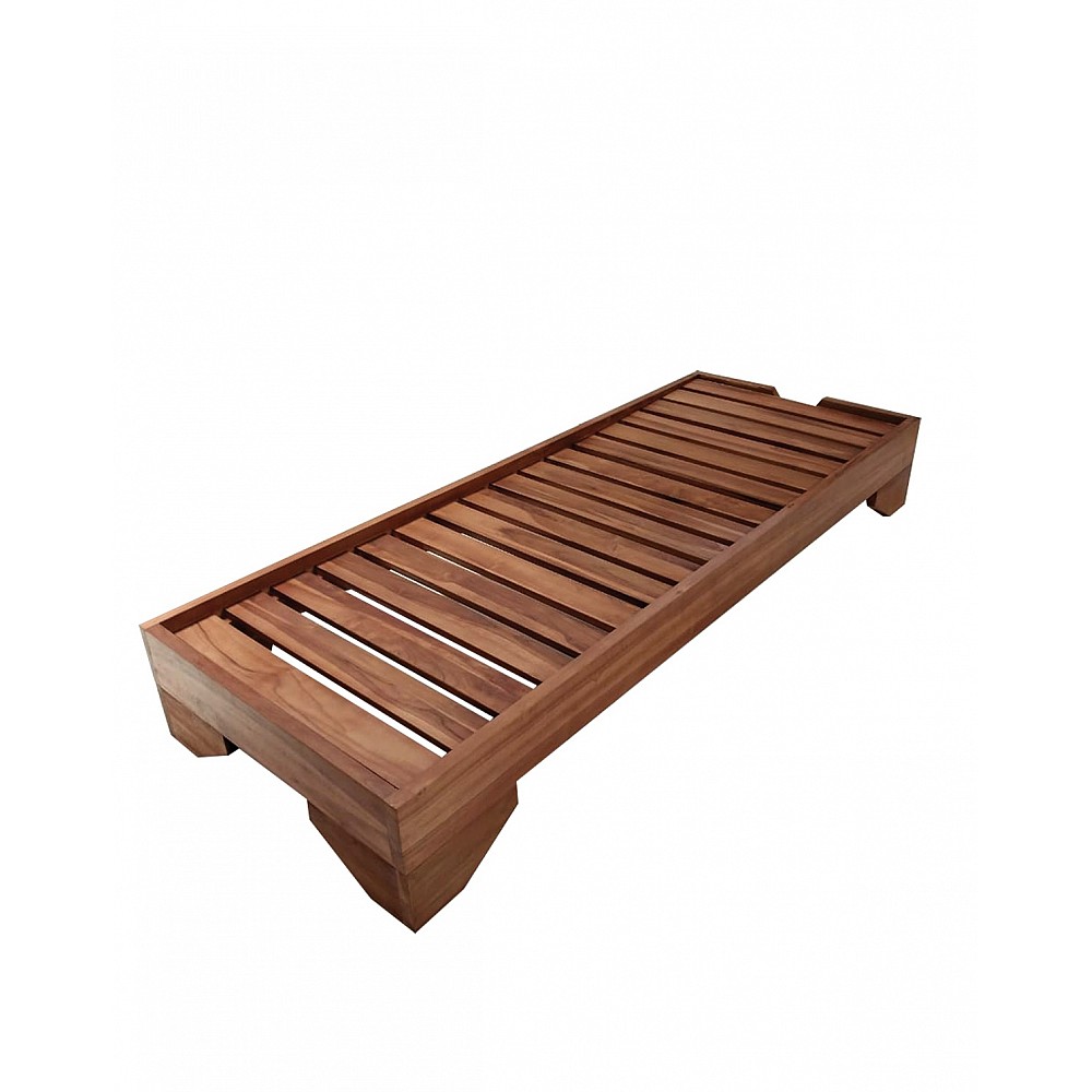 Santero Sun-Lounger Teak - Ξύλο - 198x75x28 cm