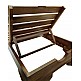 Santero Sun-Lounger Teak - Ξύλο - 198x75x28 cm