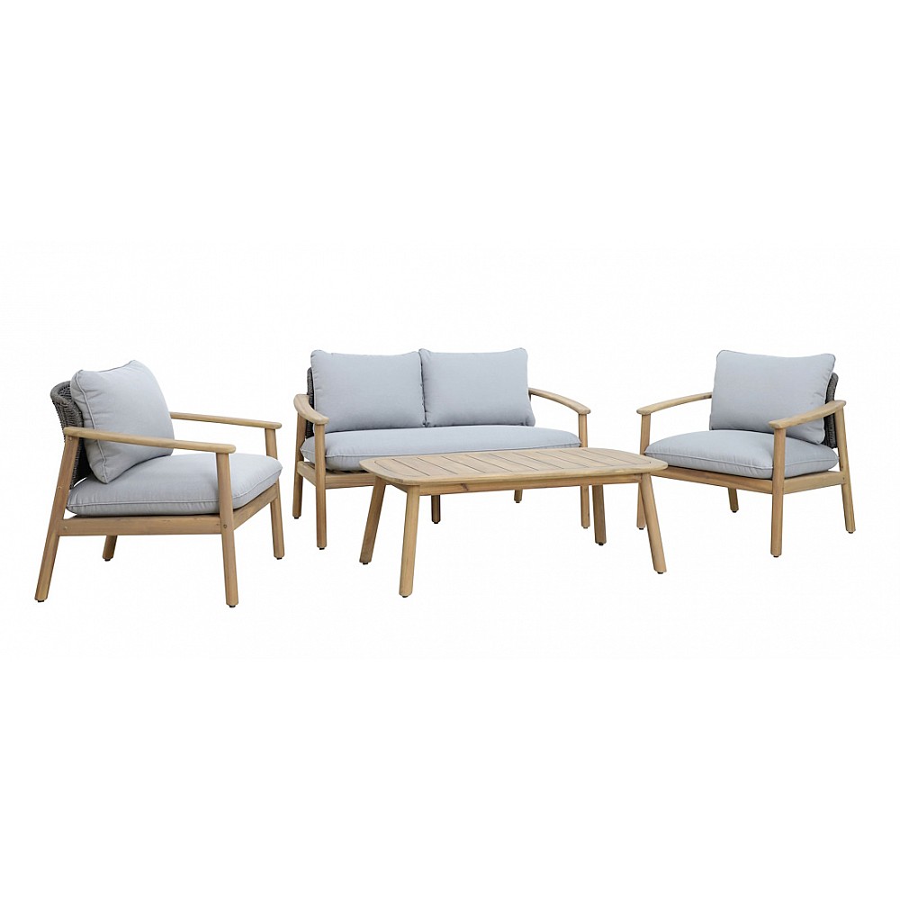 Freeport-2 Lounge Set - Ξύλο